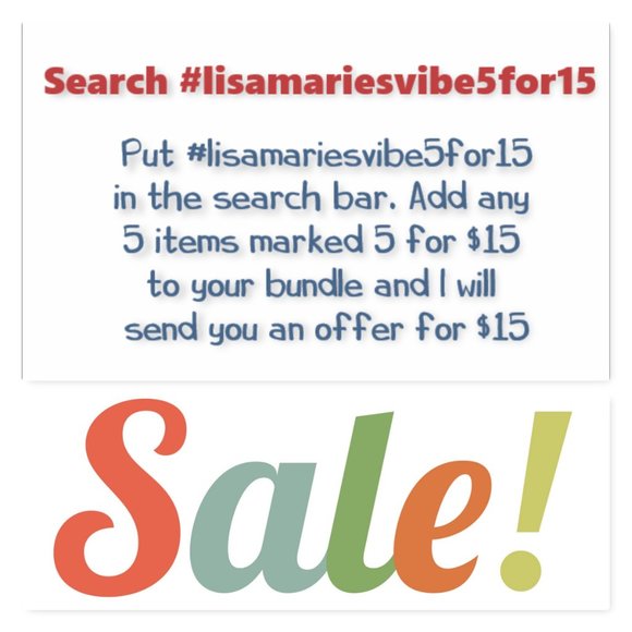 *SALE ITEM* Sale item 5 for $15 - Picture 6 of 6